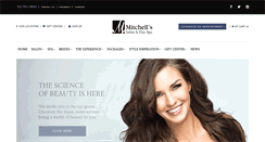 Desktop Screenshot of mitchellssalon.com